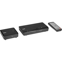 WHD200 extension audio/video Émetteur et récepteur AV Noir, Adaptateur WLAN
