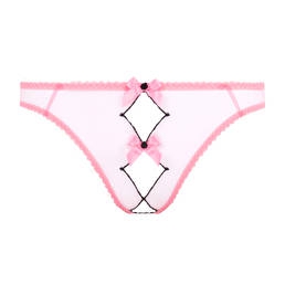 AGENT PROVOCATEUR slip ouvert Lorna