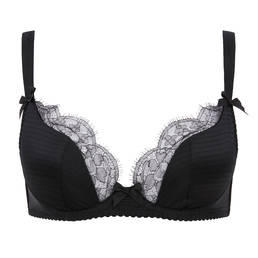 AGENT PROVOCATEUR soutien-gorge armatures décolleté plongeant en soie Helene