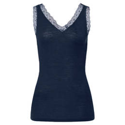 HANRO top sans manches en laine et soie Woolen Lace precio