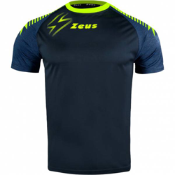 Zeus Fast Hommes Maillot d'entraînement bleu foncé jaune precio