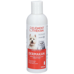 Clément Thékan Dermakan Shampoing dermatologique pour chien et chat en oferta