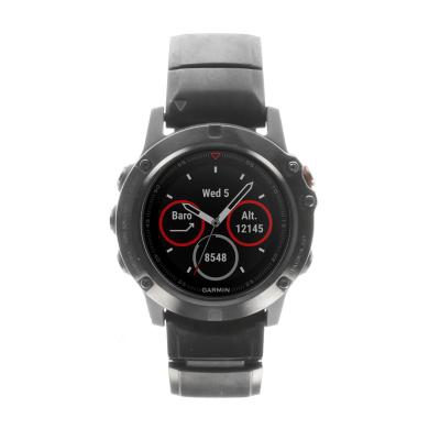 Garmin Fenix 5X Saphir acier inoxydable gris bracelet métal (0100173303) - bon état