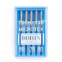 Aiguilles machine microtextile características