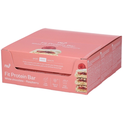 nu3 Fit Protein Bar saveur White Chocolate Raspberry