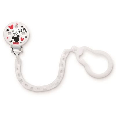 NUK Attache-sucette chaînette Mickey Mouse
