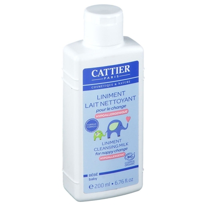 Cattier Liniment lait nettoyant pour le change