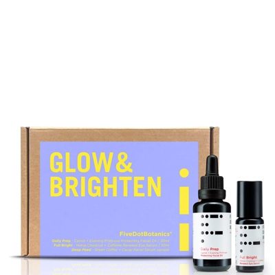 Five Dot Botanics Glow and Brighten Gift Set