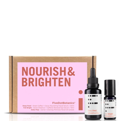 Five Dot Botanics Nourish and Brighten Gift Set