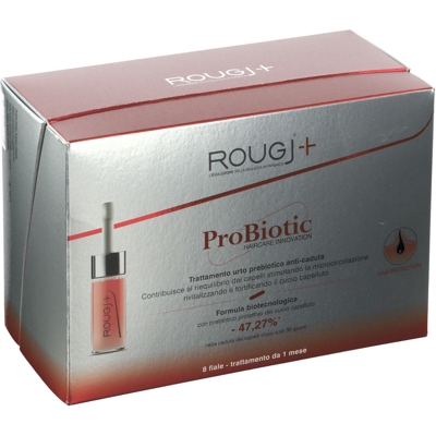 Rougj+ Ampoules anti-chute de cheveux Soins capillaires probiotiques