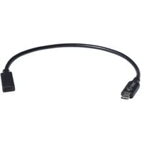 C31EXTENDCBL câble USB 0,3 m USB 3.1 Type-C Noir, Câble d''extension precio