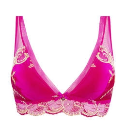 LISE CHARMEL soutien-gorge triangle sans armatures en soie Splendeur Soie