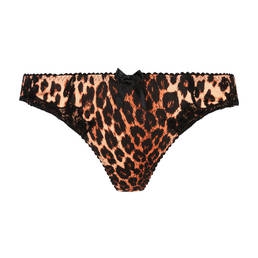 AGENT PROVOCATEUR slip en soie Molly