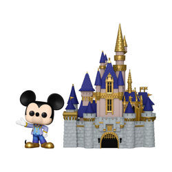 CINDERELLA CASTLE WITH MICKEY MOUSE / DISNEY WORLD / FIGURINE FUNKO POP en oferta