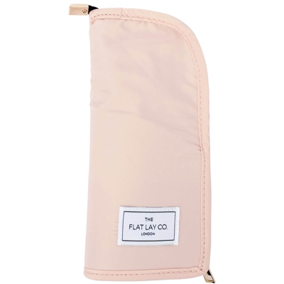 The Flat Lay Co. Standing Brush Case - Blush Pink