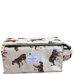 The Flat Lay Co. Open Flat Box Bag - Beige Tigers precio
