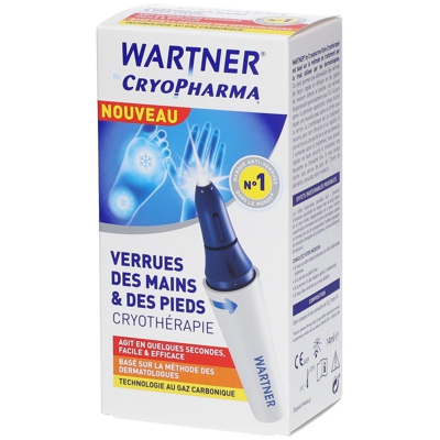 Wartner® CryoPharma® Cryothérapie Verrue des Mains & Pieds