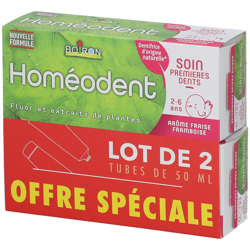 Boiron® Homéodent Soin Premières Dents, Gel dentifrice arôme fraise/framboise precio