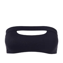 MELISSA ODABASH haut de maillot de bain bandeau Ibiza Black Cruise