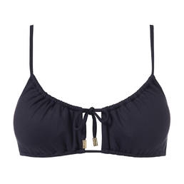 MELISSA ODABASH haut de maillot de bain brassière Egypt Black Cruise