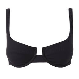 MELISSA ODABASH haut de maillot de bain balconnet Montreal Black Cruise