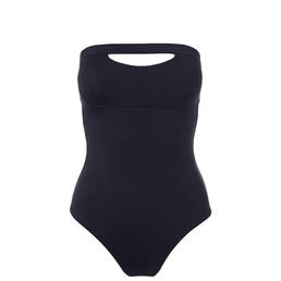 MELISSA ODABASH maillot de bain 1 pièce bustier sans armatures Nantes Black Cruise