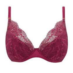 KATHERINE HAMILTON soutien-gorge triangle coques plongeant en dentelle Angela en oferta
