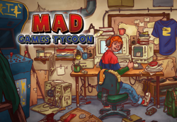 Mad Games Tycoon NA Nintendo Switch CD Key características