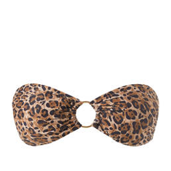MELISSA ODABASH haut de maillot de bain bandeau anneau Ancona Leopard Mind precio