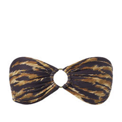 MELISSA ODABASH haut de maillot de bain bandeau anneau Ancona Safari Road características