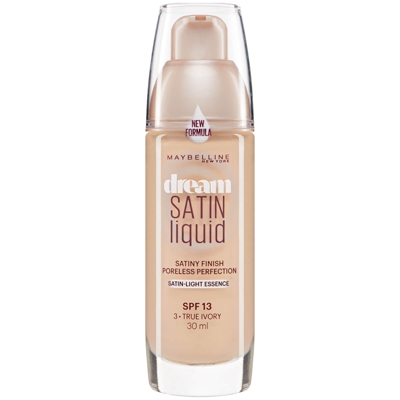 Maybelline Dream Radiant Liquid Hydrating Foundation with Hyaluronic Acid and Collagen 30ml (Various Shades) - 003 True Ivory