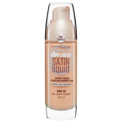 Maybelline Dream Radiant Liquid Hydrating Foundation with Hyaluronic Acid and Collagen 30ml (Various Shades) - 045 Light Honey