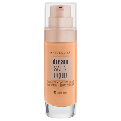 Maybelline Dream Radiant Liquid Hydrating Foundation with Hyaluronic Acid and Collagen 30ml (Various Shades) - 024 Golden Beige