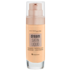 Maybelline Dream Radiant Liquid Hydrating Foundation with Hyaluronic Acid and Collagen 30ml (Various Shades) - 001 Natural Ivory en oferta