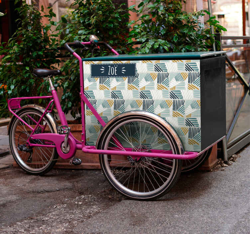 Autocollant Velo étiquette nominative personnalisée pour vélo car precio