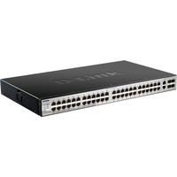 DGS-3130-54TS Géré L3 Gigabit Ethernet (10/100/1000) Noir, Gris, Switch