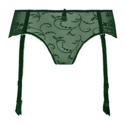 EMPREINTE tanga jarretelles amovibles Ginger características