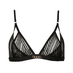 ATELIER AMOUR soutien-gorge triangle ouvert en dentelle Onde Sensuelle