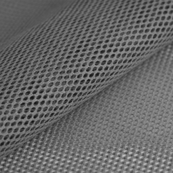 Tissu filet coton bio gris características