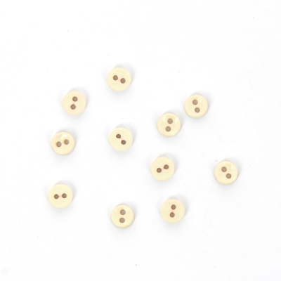 Boutons mini rose clair 6 mm