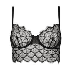 ATELIER AMOUR soutien-gorge bustier en dentelle Mystic Shadow características