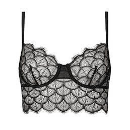 ATELIER AMOUR soutien-gorge bustier en dentelle Mystic Shadow