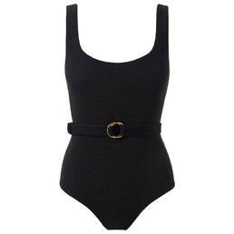MELISSA ODABASH maillot de bain 1 pièce sans armatures rio Black Cruise