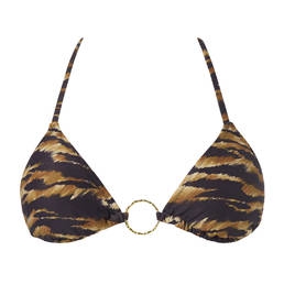 MELISSA ODABASH haut de maillot de bain triangle sans armatures Miami Safari Road