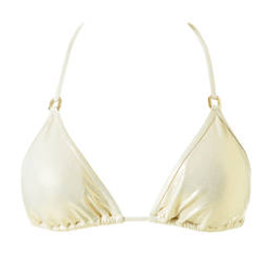 MELISSA ODABASH haut de maillot de bain triangle Malta Gold Blush características
