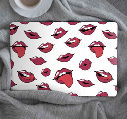 Sticker PC Lèvres et langue abstraites en oferta