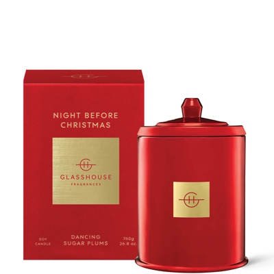 Glasshouse Christmas Night Before Christmas Candle 760g