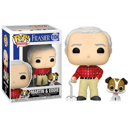 MARTIN WITH EDDIE / FRASIER / FIGURINE FUNKO POP características
