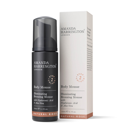 Amanda Harrington Natural Rose Body Mousse 150ml en oferta