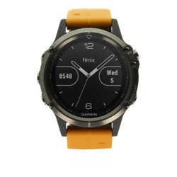 Garmin Fenix 5 Plus Saphir orange titan (0100198805) - bon état precio
